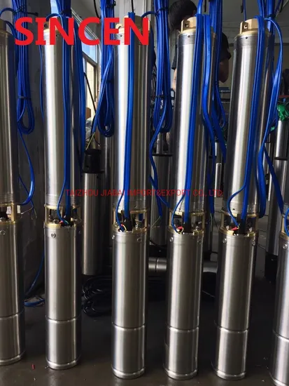 Sincen 4SD3/44 Stainless Steel Body Deep Well Submersible Pump