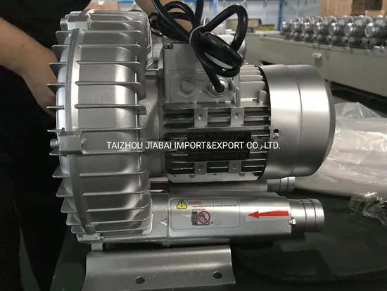 Industrial Single Stage 550W High Pressure Side Channel Air Ring Blower