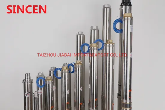4SD3/34 Three-Phase High Efficient Deep Well Submersible Pump