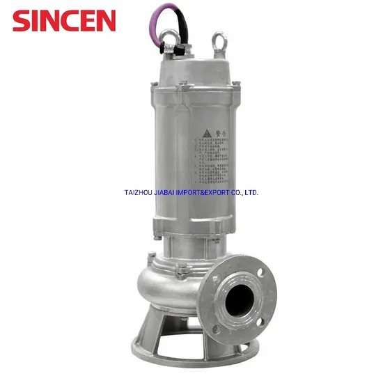 Hot Sale S. S. Submersible Waster Water Pump