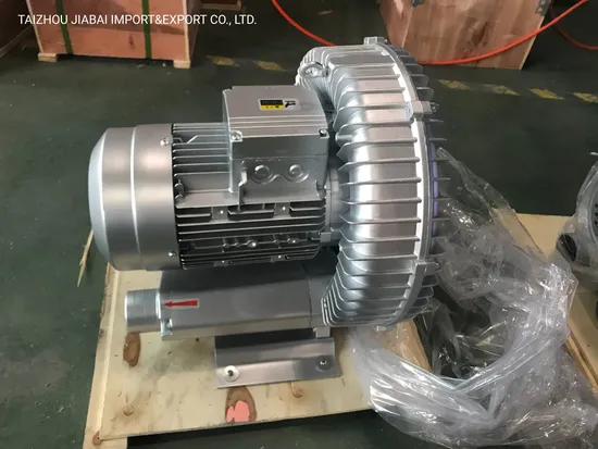 High Pressure CE Approved 4HP 3kw Air Single Stage Vacuum Ring Blower