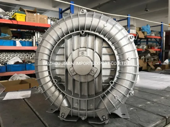 Fish Farming 0.55kw/0.75hpsingle Stage Air Regenerative Ring Blowers
