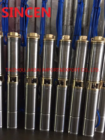 High Lift 4SD8/21 Large Flow 3kw Deep Well Submersible Pump