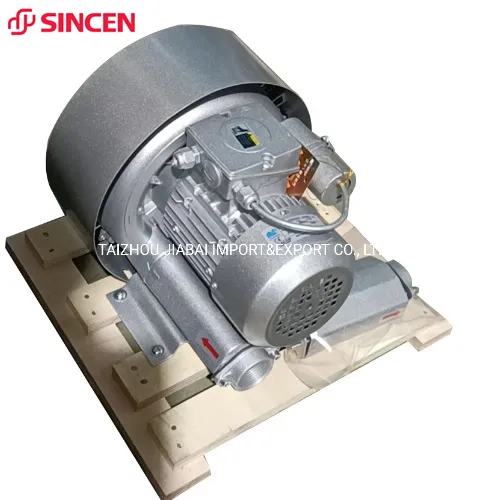 High Air Flow 7.5kw Double Stage Vortex Vacuum Pump Ring Blower