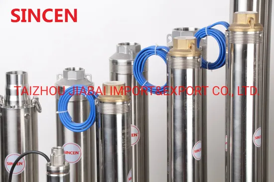 Hot Sale 4sdm10/4 Large Flow Deep Well Submersible Pump