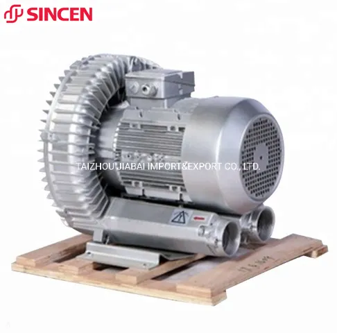 Industrial Single Stage Pool High Pressure Flow Electric 9kw Air Ring Blower