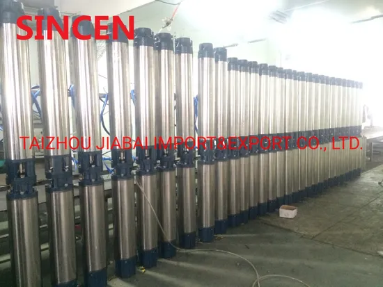 Sincen 6sr10/27 Three-Phase Large Flow Deep Well Submersible Pump