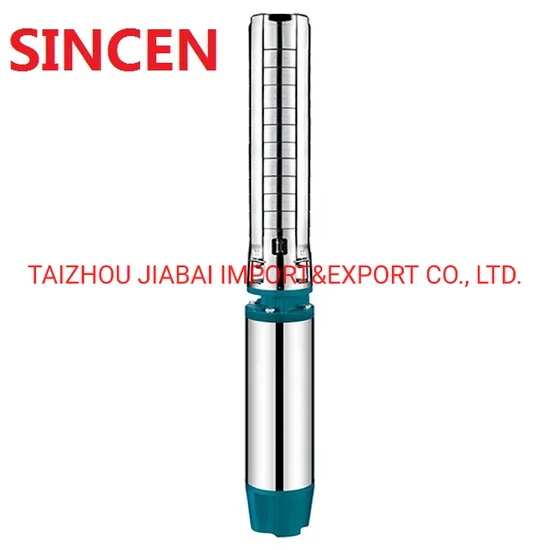 4sp8/25 Stainless Steel Impeller Deep Well Submersible Water Pump