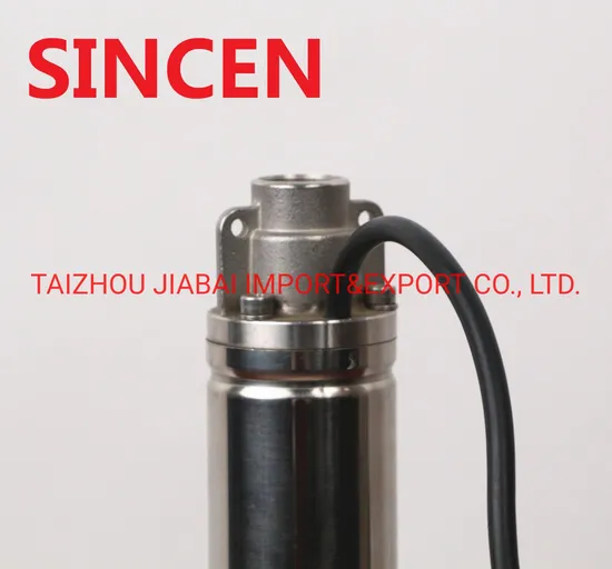4inch 4qgd1.8-50-0.55 Garden Use Deep Well Screw Pump