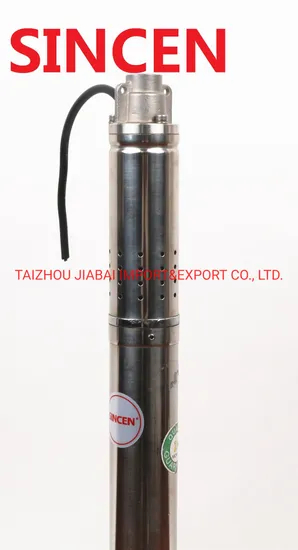 New Product 5qgd2.5-100-1.1 Deep Well Submersible Screw Pump