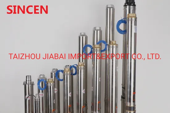 Hot Sale 4SD6/48 Large Flow Deep Well Water Pump