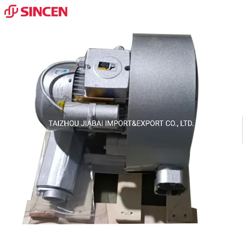 High Suction Vacuum Pumps Sewage Treatment 3kw Double Impeller Air Ring Blower