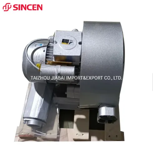 High Suction Vacuum Pumps Sewage Treatment 3kw Double Impeller Air Ring Blower