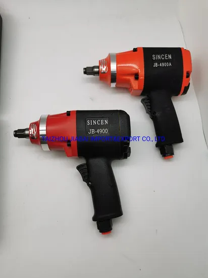 Pneumatic Air Impact Wrench for Industrial Automotive Drill 1/2 Inch with Sockets Kit