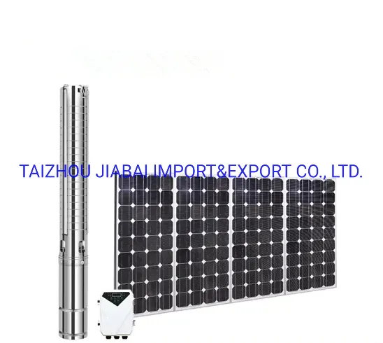 Environment Friendly 1500W Irrigation Water Deep Well Submersible Solar Pump