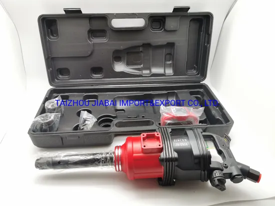 Pneumatic Air Impact Wrench for Heavy Machinery 1 Inch Socket Tool Set