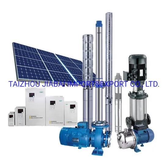 High Pressure 4inch/6inch Large Flow Irrigation Solar DC Deep Well Pump