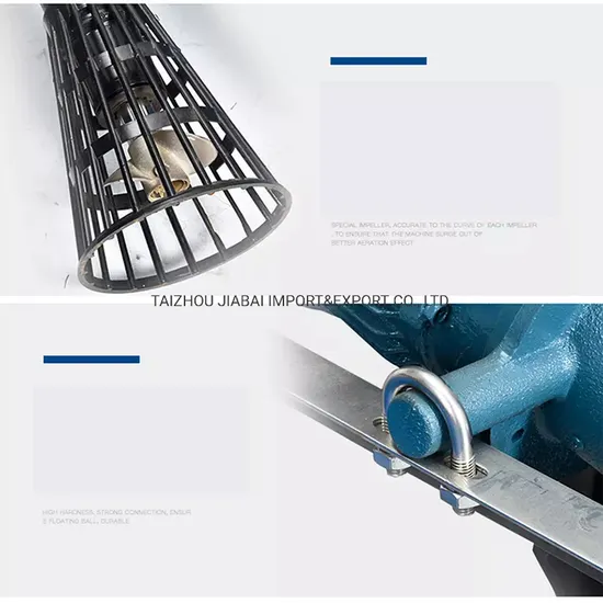 News Oxygen Deep Water Air Jet Aerator for Fish Farming Pond