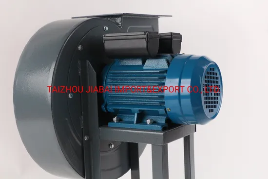 Industrial Multi-Wing Centrifugal Fan Used on Smoking Oil Suck and Blower