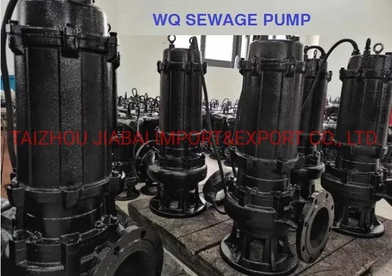 Professional Manufacturer Good Quality Sewage Water Pump Wq15-30-3 with CE Certificate