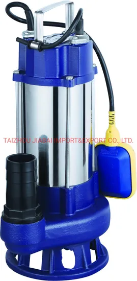 Stainless Steel Submersible Water Pump 550W Sewage Submersible Pump Wqd-0.55f