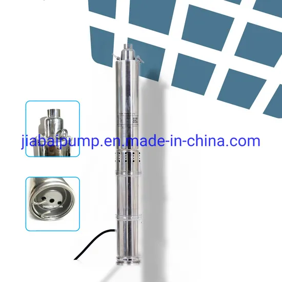 Homw Use Stainless Steel High Efficiency Deep Well Screw Solar Pump