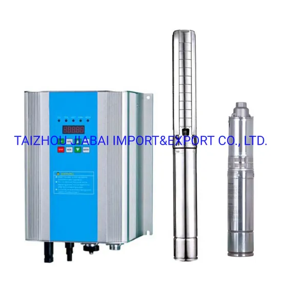 2"Outlet 72m Head Stainless Steel Irrigation Deep Well Submersible Solar Pump