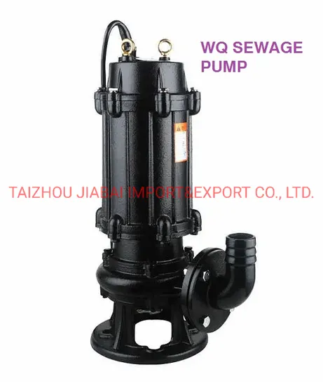 Vertical Cast Iron Wq9-22-2.2 3kw 3 Phase Sewage Submersible Water Pump
