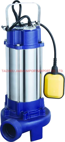 Wq Auto-Stirring Sewage Submersible Pump Wqk80-15-7.5