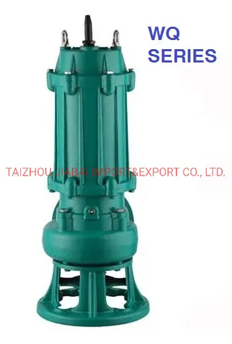 Vertical Cooper Wire Non-Clogging Centrifugal Fecal Cutter Submersible Sewage Water Pump