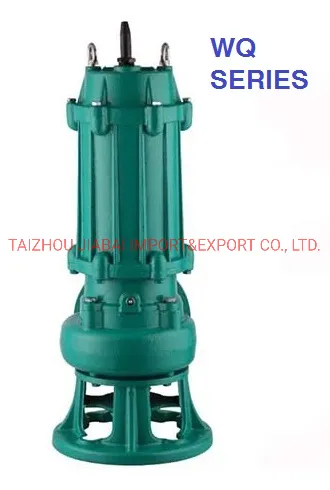 Vertical Cooper Wire Non-Clogging Centrifugal Fecal Cutter Submersible Sewage Water Pump
