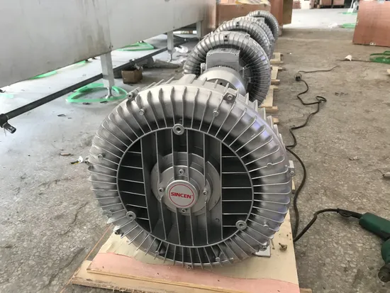 CE Approved Electric High Pressure 4HP 3kw Fish Shrimp Farming Ring Blower