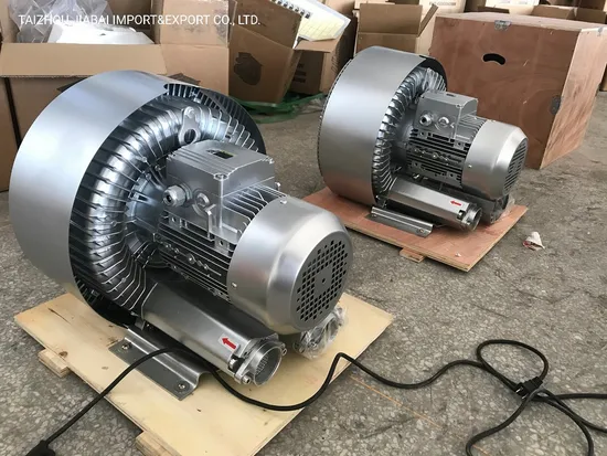 Industry Double Impeller 5.5kw/7.5HP Regenerative Side Channel Ring Blower