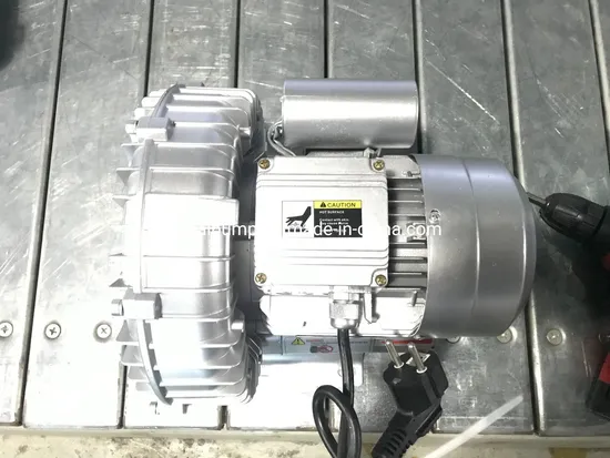 370W Factory Supply Single Stage High Pressure Electric Aeration Mini Ring Blower