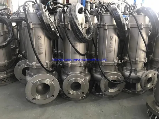 Wqd Series Submersible Dirty Water Sewage Slurry Pump