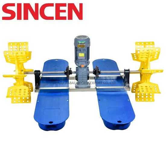 Fish Farming 220V/380V Elecrtic Shrimp Pond Surge Floating Aeration Automatic Jet Oxygen Paddle Wheel Aerator