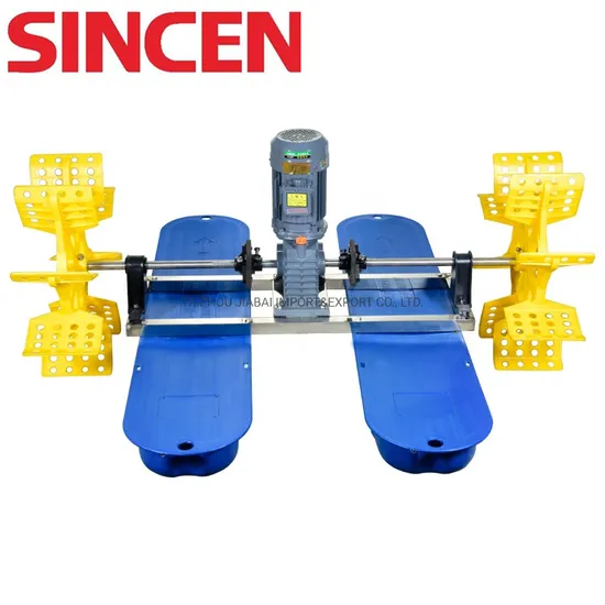 Fish Farming 220V/380V Elecrtic Shrimp Pond Surge Floating Aeration Automatic Jet Oxygen Paddle Wheel Aerator