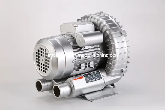 0.75kw/1HP AC High Pressure Electric Industrial Centrifugal Side Channel Ring Blower