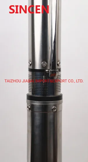 6inch 6sr10/8 Large Flow Deep Well Submersible Pump