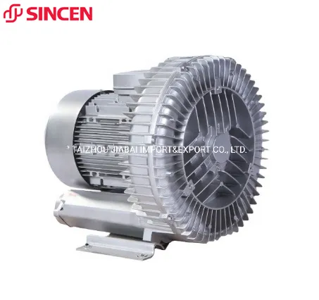Heavy Duty 12HP/9kw Three Stage Regenerative Side Channel Air Ring Blower