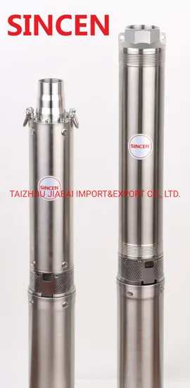 Manufacturer 4sdm6/18 High Quality Deep Well Submersible Pump