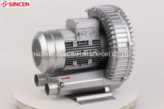 Industrial Aluminum High Pressure Air Pump Electric Centrifugal Exhaust Fan Ring Blower