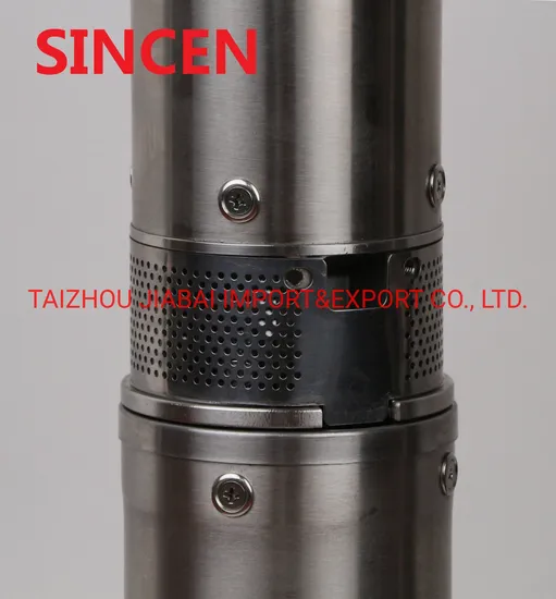 Sincen 4sdm10/12 Brass Outlet Copper Wire Deep Well Submersible Water Pump 2.2kw