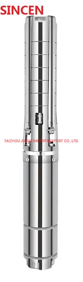 Fantastic Stainless Steel 4spm2/23 Impeller Deep Well Submersible Pump From Sincen
