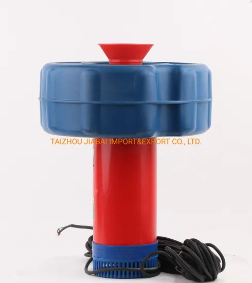 1.1kw 35m3/H Lift 7m Aeration Irrigation Floating Aerator