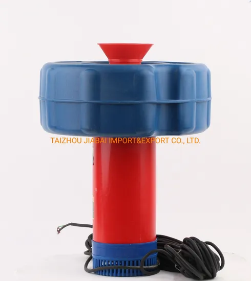 1.1kw 35m3/H Lift 7m Aeration Irrigation Floating Aerator