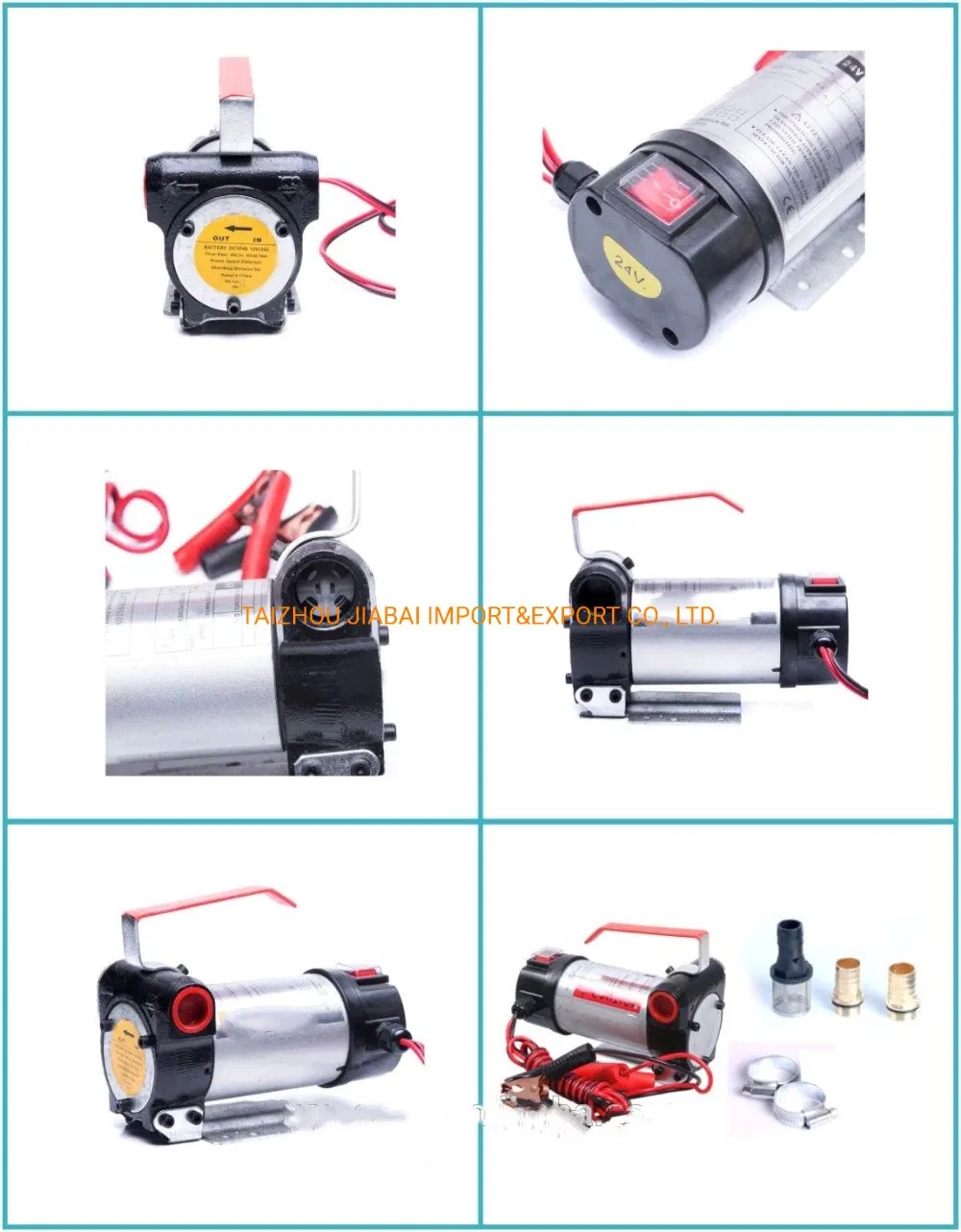 Yb Series DC12V/24V Self-Priming Oil Pump