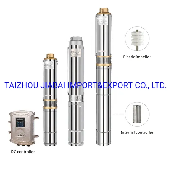 Factory AC/DC MPPT Submersible Hybrid Invetor System Automatic Borehole Deep Well Solar Water Pump