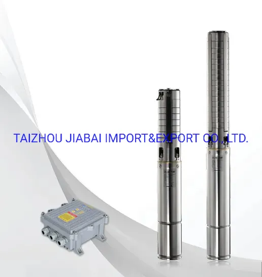 4 Inches Centrifugal Submersible Stainless Steel Impeller Agriculture Solar Pump Deep Well Pump