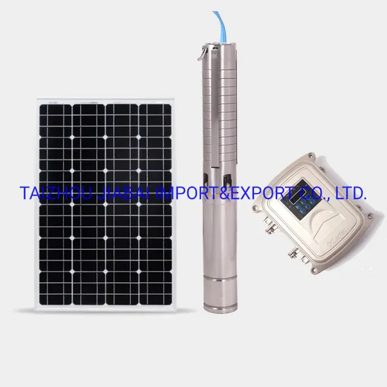 6inch Best Performance 4kw Solar Tech Submersible Solar Panel Deep Well Water Pump